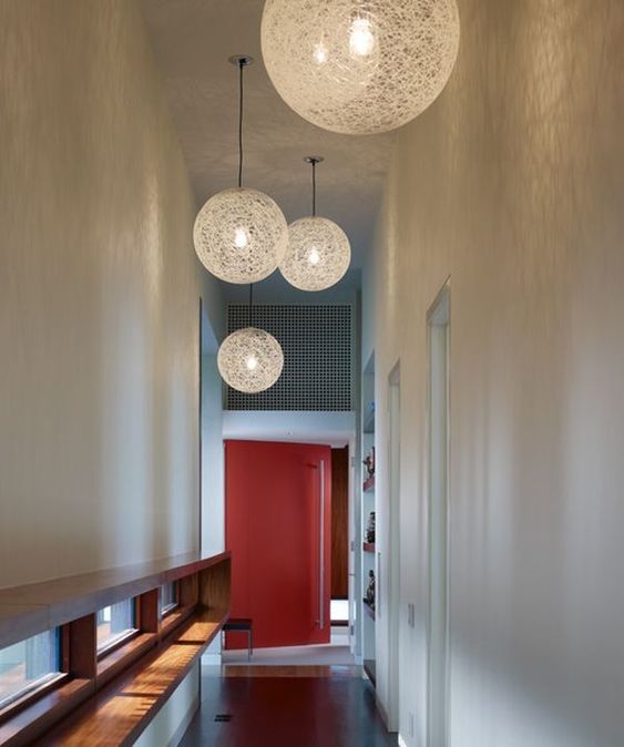 contemporary hallway lighting