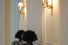 18 super elegant gilded vintage wall sconces are amazing for finishing off a beautiful refined hallway