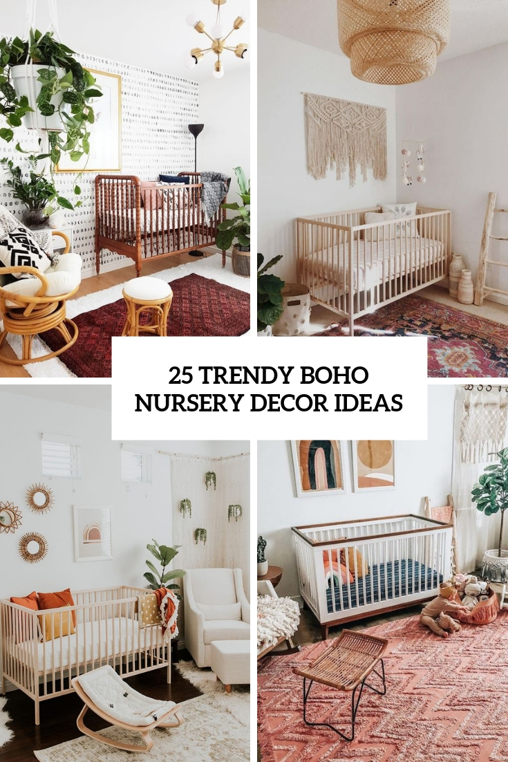 boho baby decor