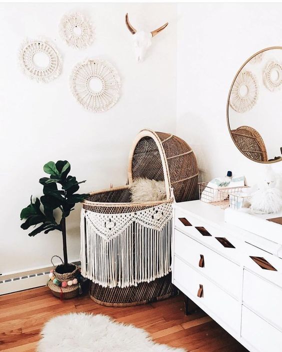 boho bassinet