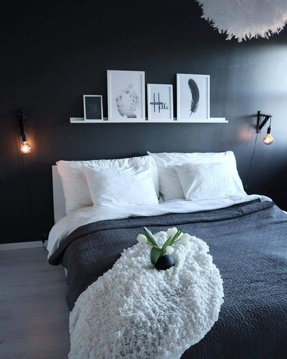 25 Black And White Bedrooms In Different Styles