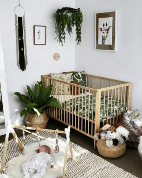 boho baby room decor