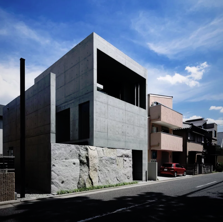 The house is both a home and an office of the architect, and he built it for himself with his philosophy in mind The house is both a home and an office of the architect, and he built it for himself with his philosophy in mind