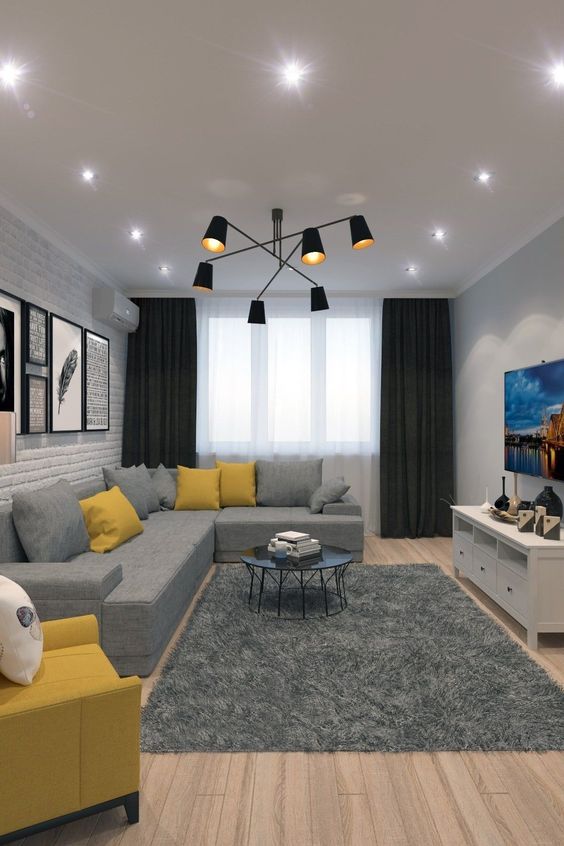 25 Practical Living Room Lights Ideas - DigsDigs