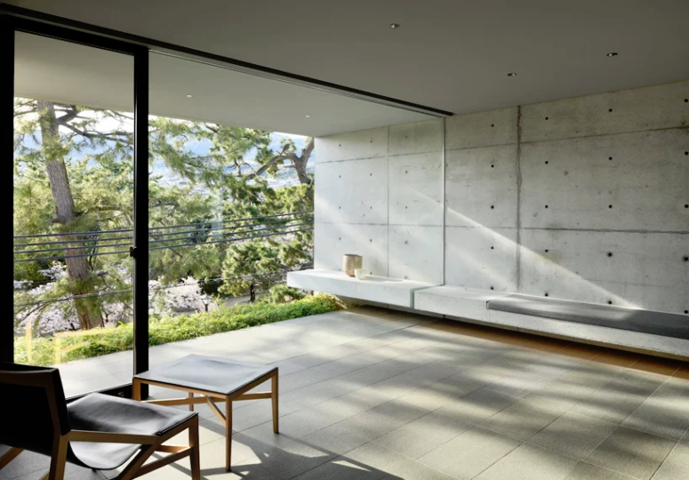 The inner spaces are connected to outdoors to stay closer to nature and they are filled with natural light and the owners can enjoy the views The inner spaces are connected to outdoors to stay closer to nature and they are filled with natural light and the owners can enjoy the views