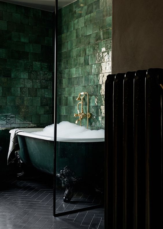 25 Creative And Bold Bathroom Tiles Ideas DigsDigs