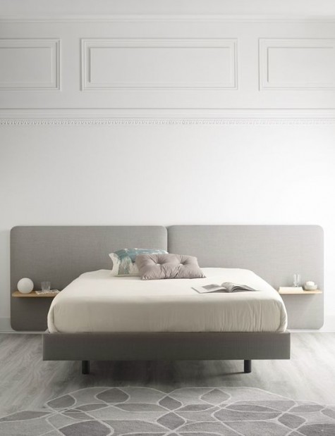 Featured image of post Headboard With Nightstands Attached - The headboard is attached to the wall at your desired height.