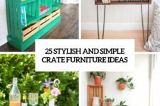 25 stylish and simple crate furniture ideas cover