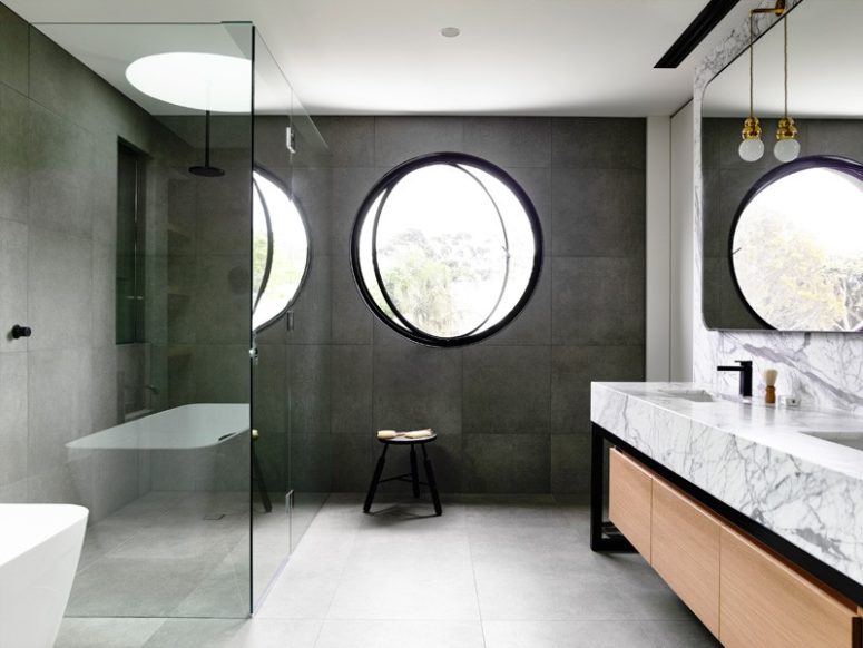 25 Ways To Use Porthole Windows In Home Decor Digsdigs Porthole Windows In Home Decor, Small Round Bathroom Window