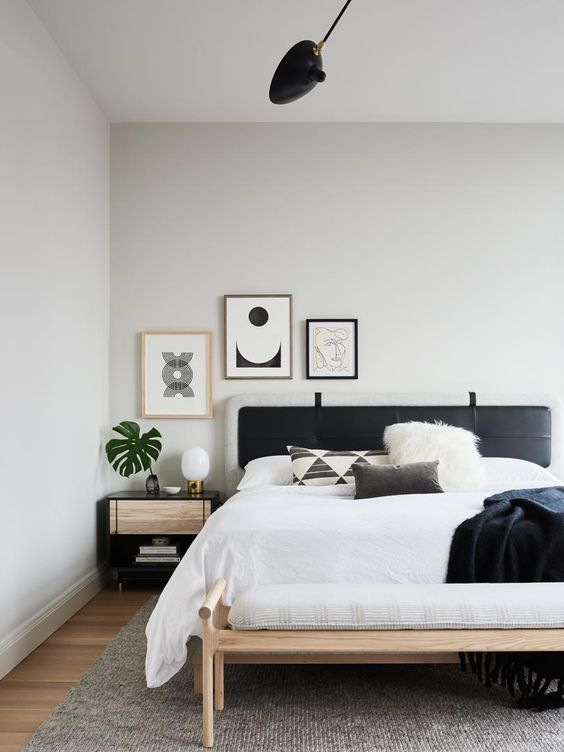 78 Black And White Bedrooms In Different Styles DigsDigs