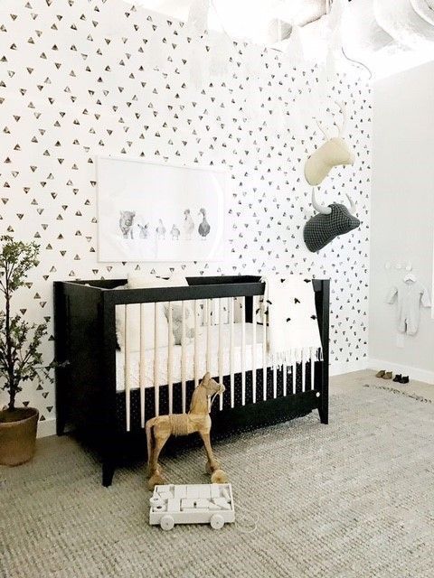 25 Black And White Nurseries That Excite And Inspire - DigsDigs