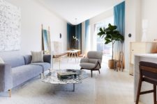 01 This gorgeous and luxurious apartment is a very chic space furnished and styled as a livable luxury concept