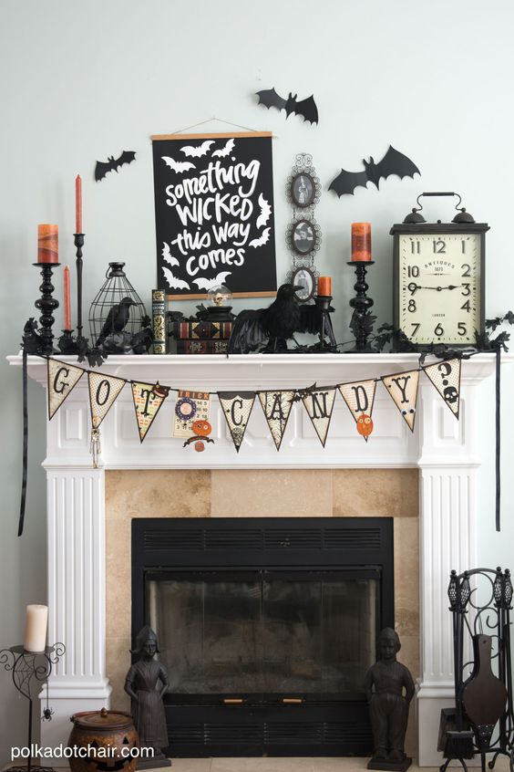 25 Cool Halloween Living Room Decor Ideas DigsDigs