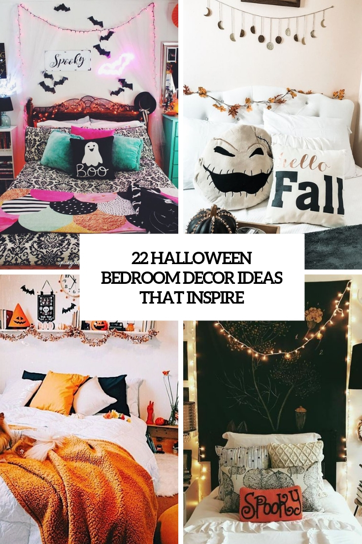 Halloween Apartment Decor Bedroom Decorating Ideas