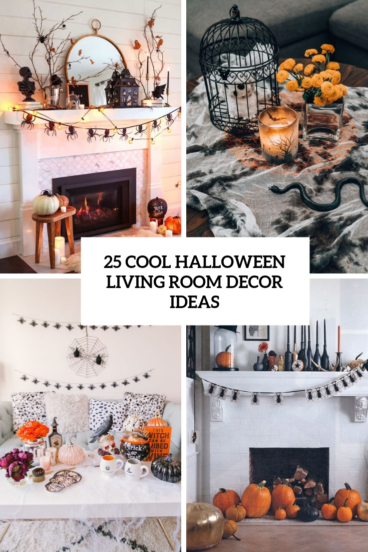 25 Cool Halloween Living Room Decor Ideas - DigsDigs