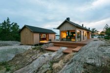 01 These cabins are built on the Finnish Archipelago and are self-sustainable and super stylish