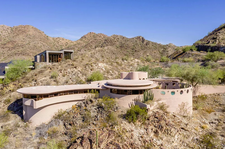 Circular Sun House By Frank Lloyd Wright