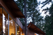 02 The house is clad with wood to echo with the surroundings and look more natural in them