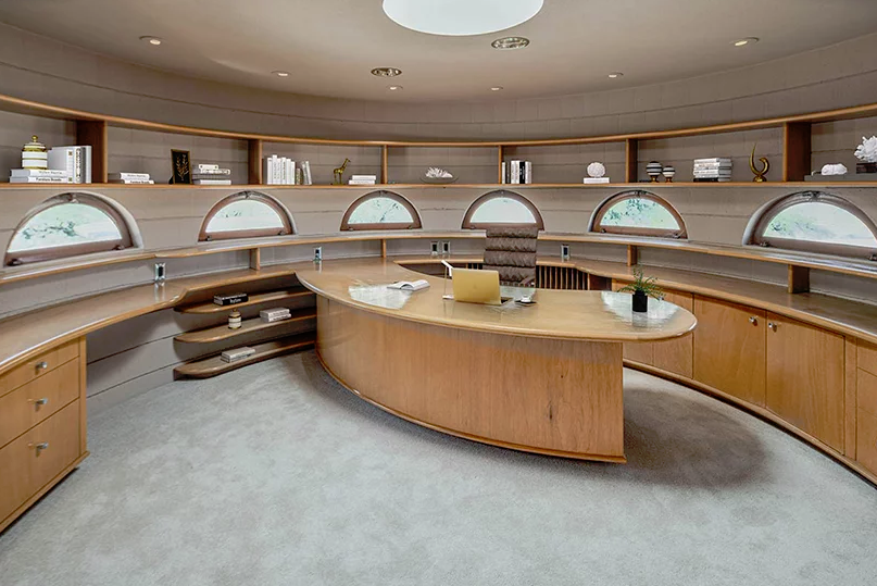 Circular Sun House By Frank Lloyd Wright