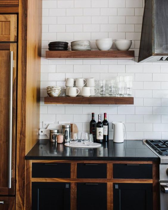 25 Trending Kitchen Shelf And Shelving Unit Ideas - DigsDigs