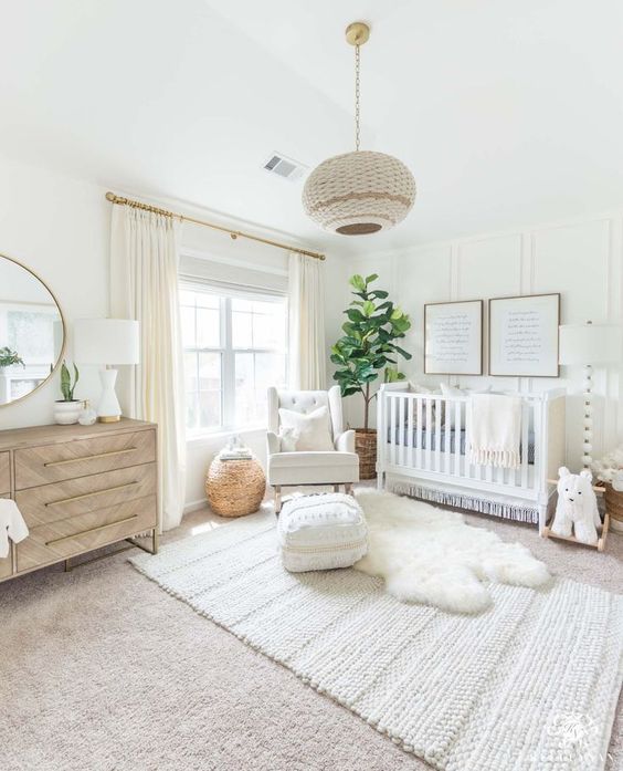 25 Swoon-Worthy And Chic Neutral Nurseries - DigsDigs