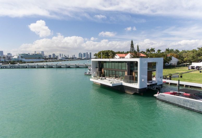 Floating House With Contemporary Nautical Interiors