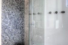 09 add built-in lights to the shower space to create a feeling of a skylight and make it more welcoming