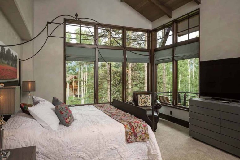 Bedrooms feature amazing view and the furniture is comfortable and modern