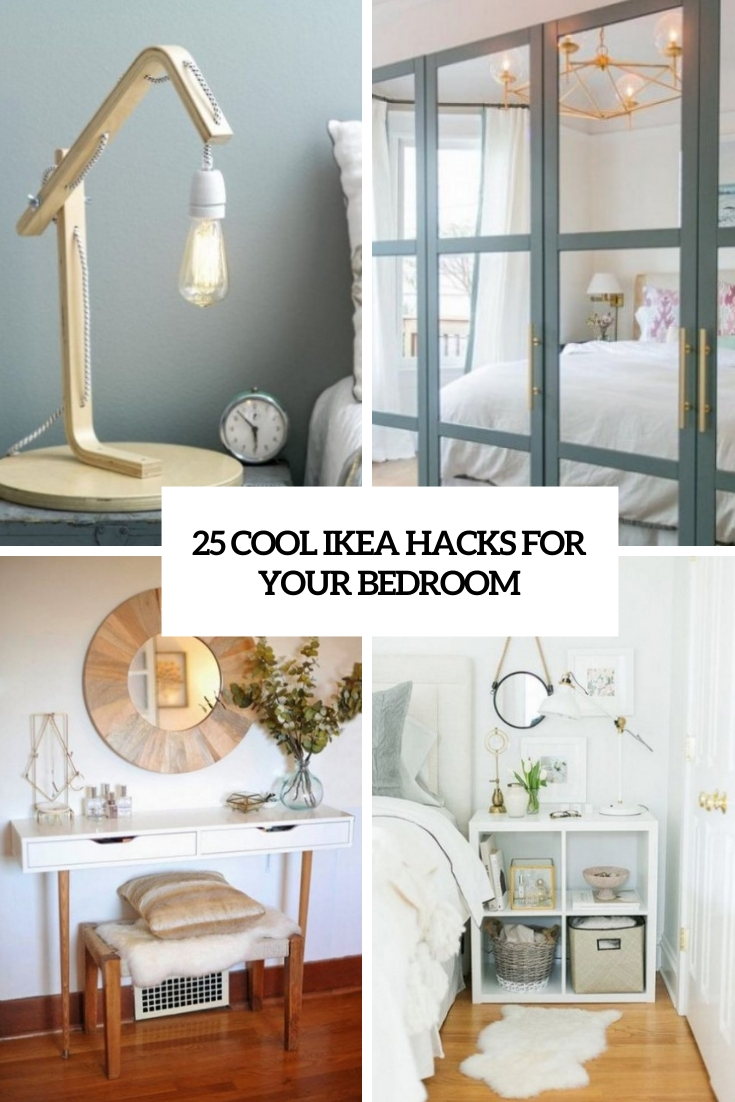 25 Cool IKEA Hacks For Your Bedroom - DigsDigs