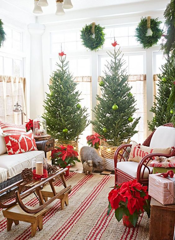 86 Beautiful Multiple Christmas Trees Ideas DigsDigs