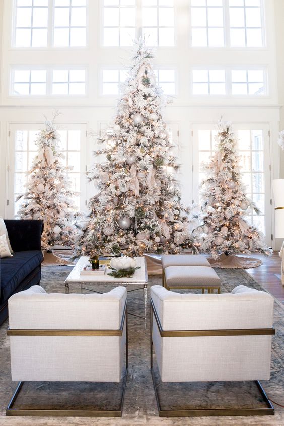 Multiple Christmas Trees 25 Trendy Ideas DigsDigs
