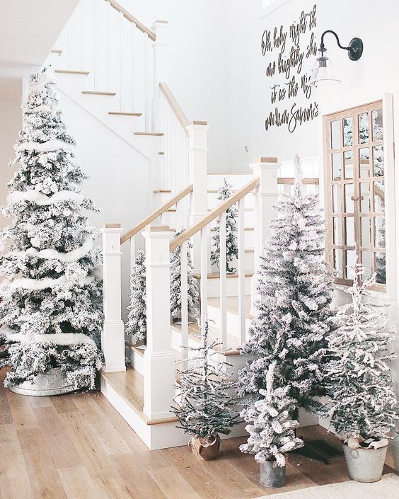 86 Beautiful Multiple Christmas Trees Ideas DigsDigs