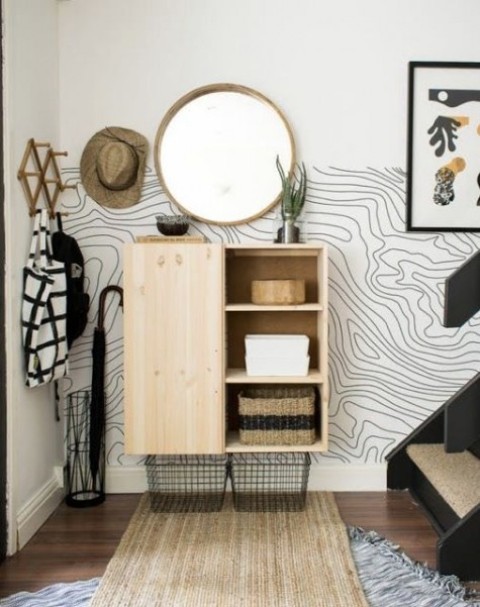 25 Stylish And Smart Ikea Hacks For Your Entryway