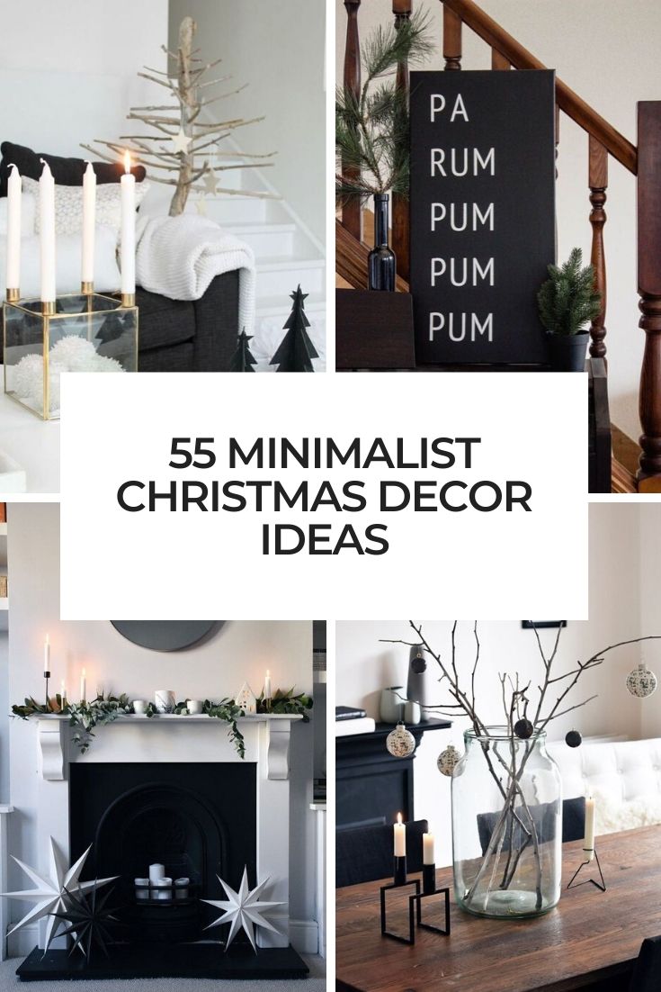 minimalist christmas decor ideas cover