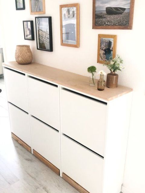 12 brilliant ways to hack the IKEA HEMNES shoe cabinet