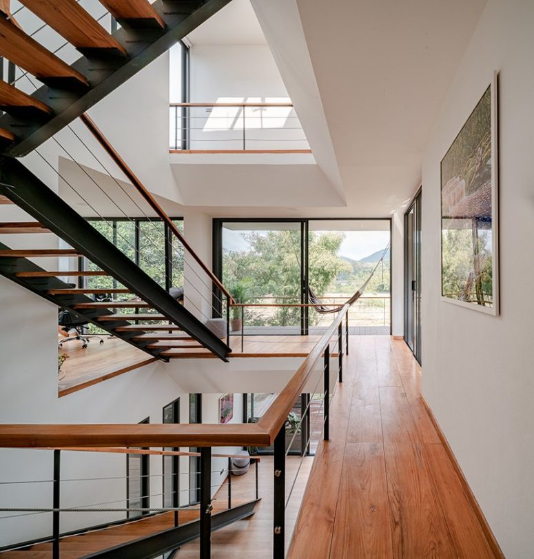 There are lots of glazed walls and large windows that allow natural light in and provide gorgeous views There are lots of glazed walls and large windows that allow natural light in and provide gorgeous views