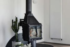 a vintage stove is perfect addition to make any space cozy