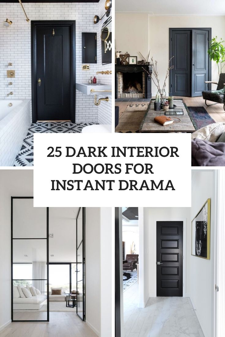 dark interior doors for instant drama cover