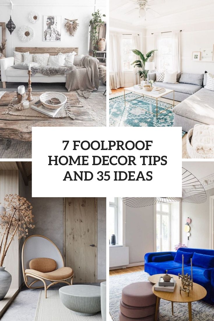 foolproof home decor tips and 35 ideas cover