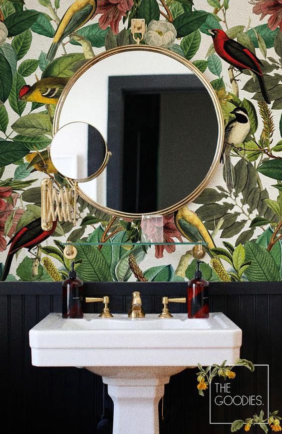 2020 Décor Trend: 25 Nature-Inspired Wallpaper Ideas - DigsDigs
