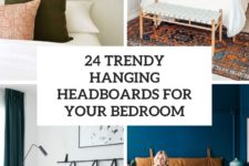 24 trendy hanging headboards for your bedroom cover