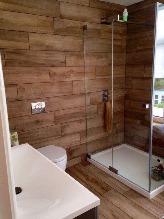 75 Trendy Wood Look Tile Ideas For Bathrooms DigsDigs