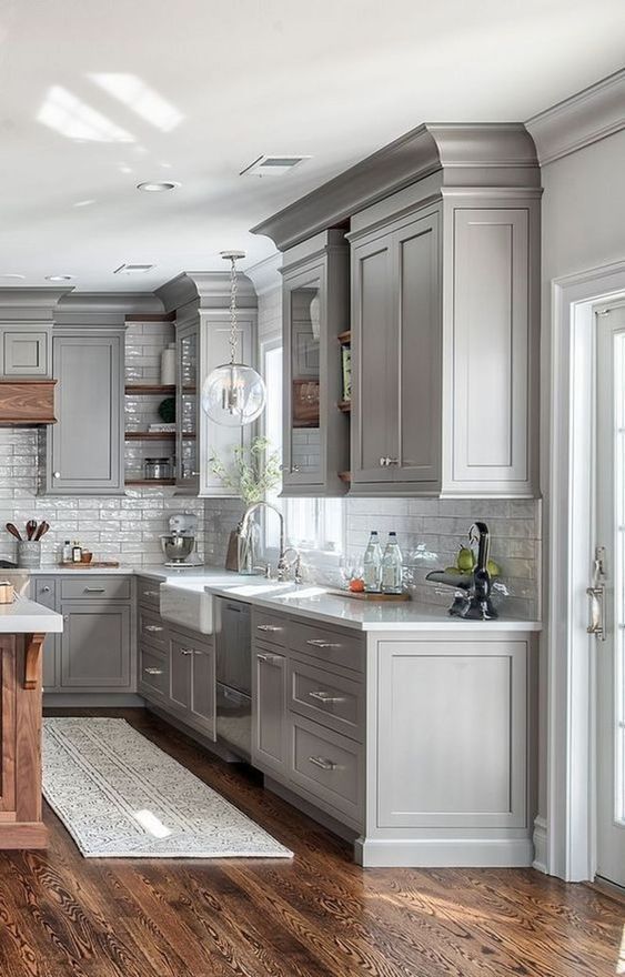 Timeless Grey And White Kitchen Designs