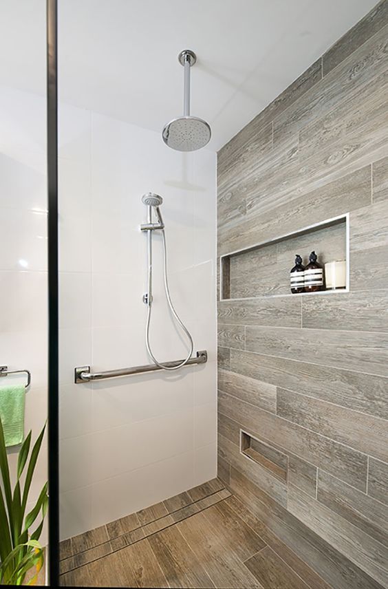 75 Trendy Wood Look Tile Ideas For Bathrooms DigsDigs