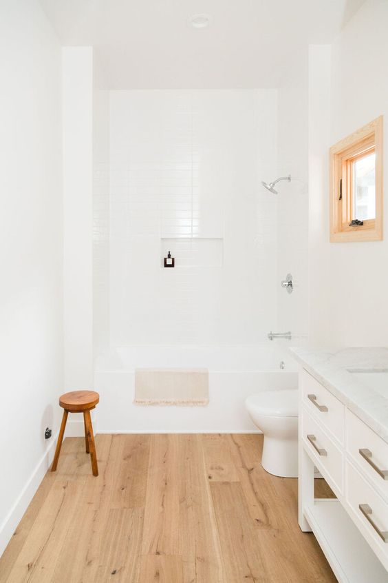 75 Trendy Wood Look Tile Ideas For Bathrooms - DigsDigs