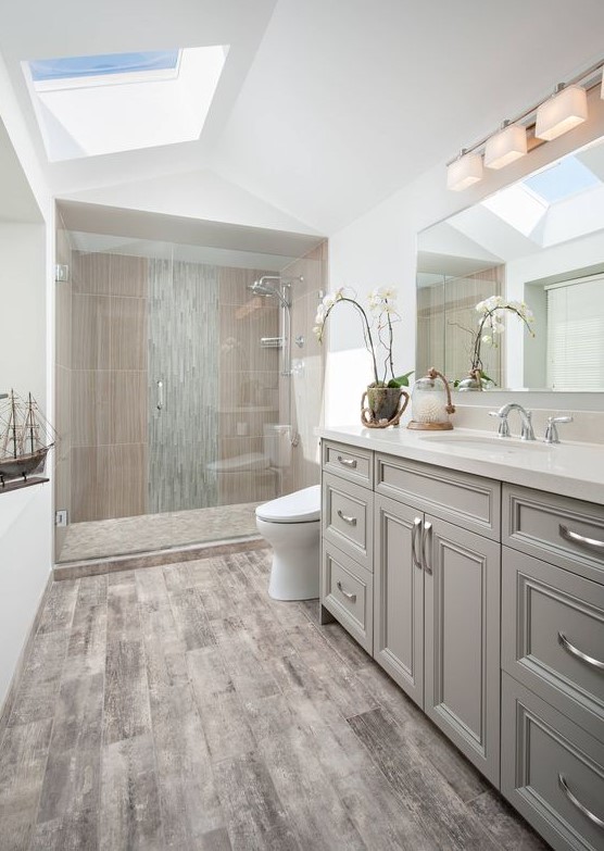 Bathroom Floor Tile That Looks Like Wood