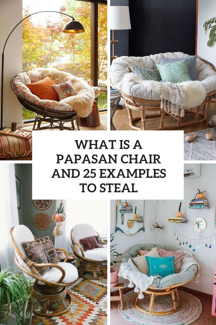 what is a papasan chair and 25 examples to steal  digsdigs