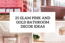 25 glam pink and gold bathroom decor ideas cover