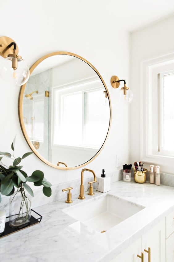 Gold Bathroom Fixtures