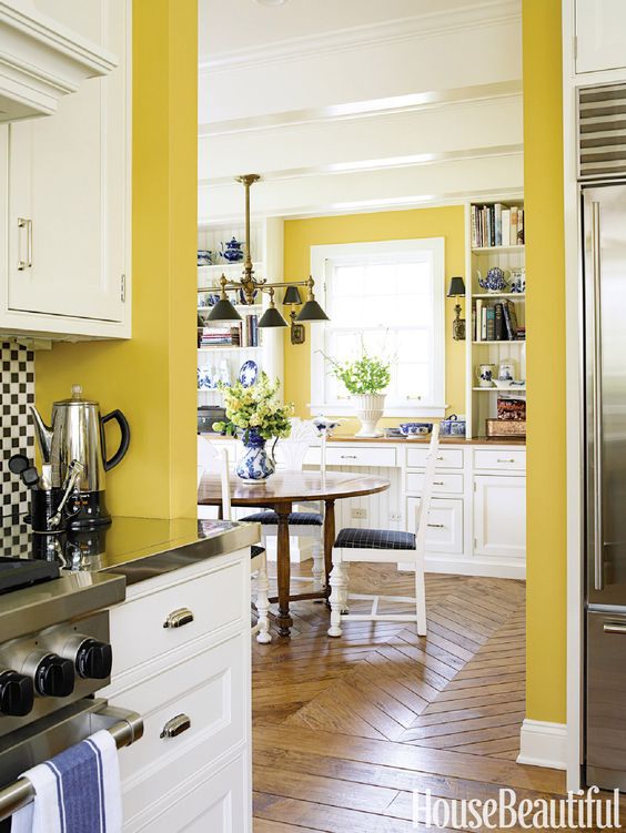 26 Bold Black And Yellow Kitchen Designs DigsDigs